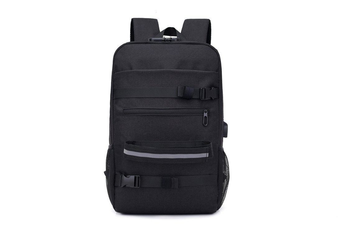 Stylish Korean Travel & School Skateboard Backpack