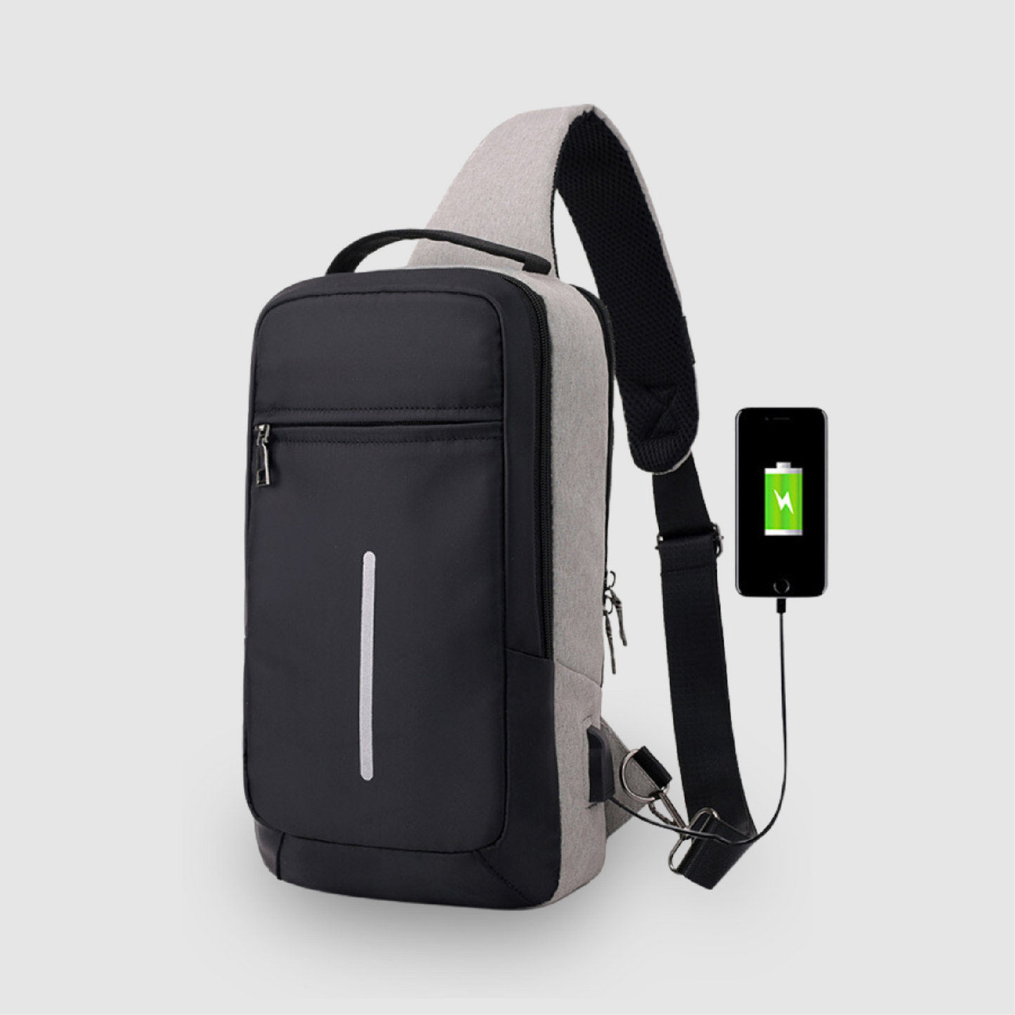 Anti-theft Chest Bag USB Charging Backpack