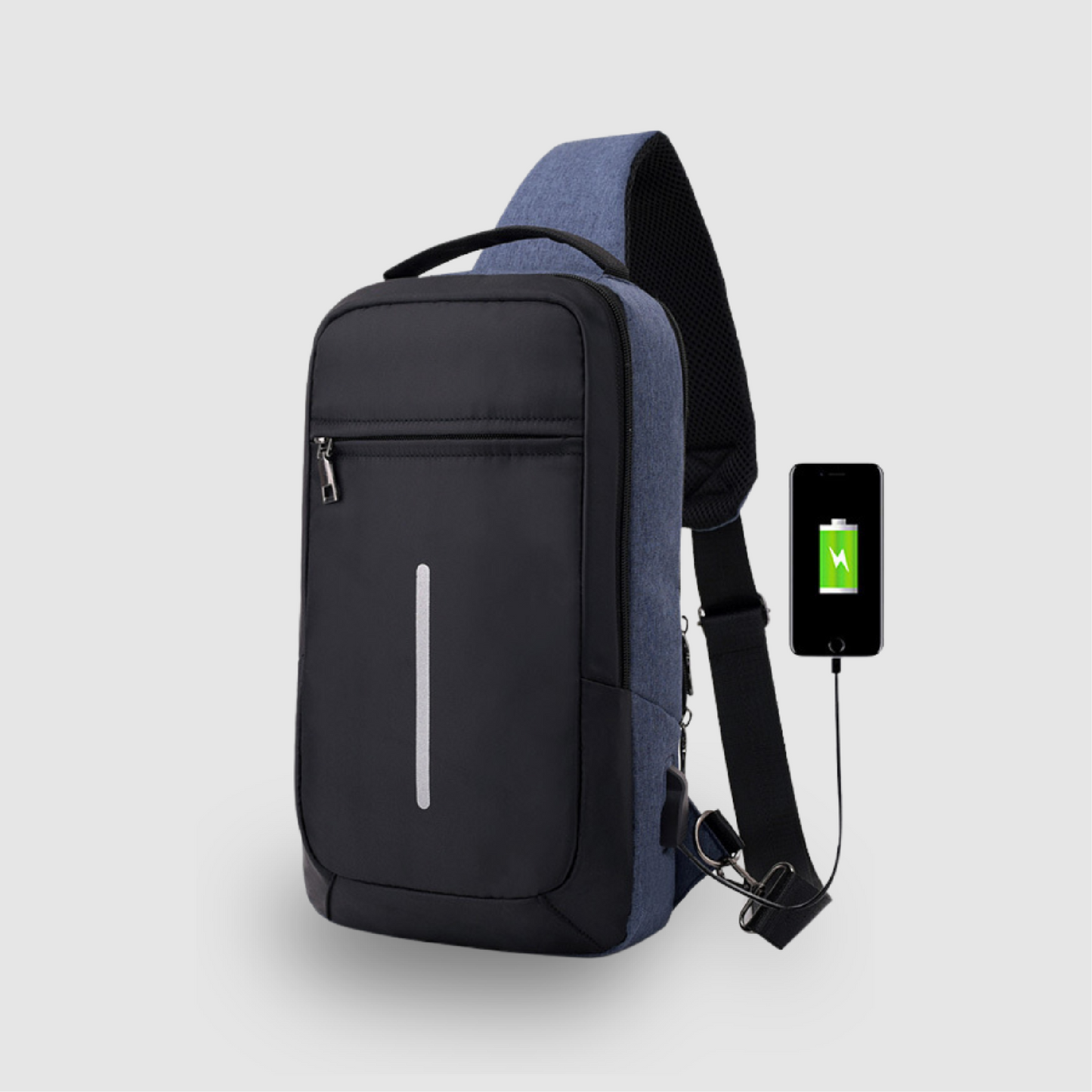 Anti-theft Chest Bag USB Charging Backpack