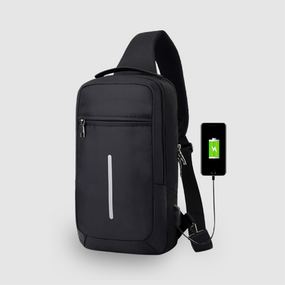 Anti-theft Chest Bag USB Charging Backpack