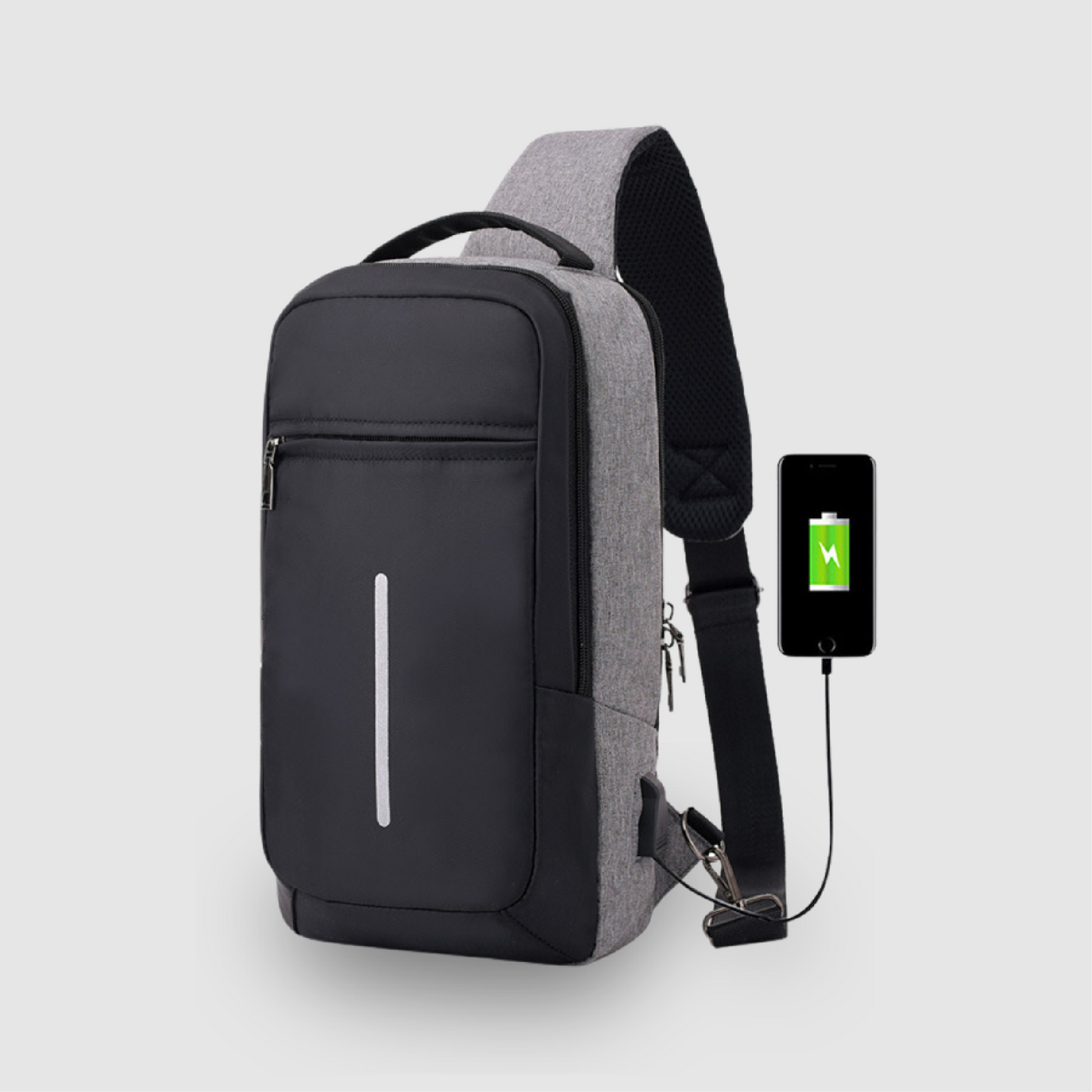 Anti-theft Chest Bag USB Charging Backpack