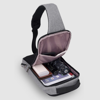 Anti-theft Chest Bag USB Charging Backpack